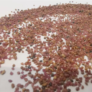 alluvialer Granatsand